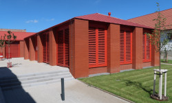 Hasičská stanice a zázemí technických služeb v Líbeznicích u Prahy, Lukáš Ehl, Tomáš Koumar, Jan Lankaš, Jaroslav Malina.