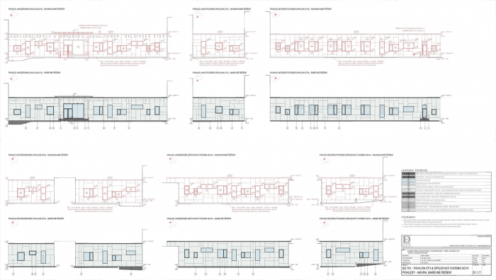 Projekční ateliér David, Rekonstrukce ZŠ a MŠ Helsinská, pohledy - foto