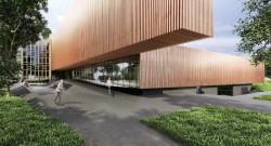 Ivan Kroupa architekti, Jihočeská vědecká knihovna, 2. místo, vizualizace