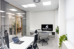 Kancelář Accelappsu v bývalém brněnském Ingstavu byla kompletně vybavena produkty LD Seating.