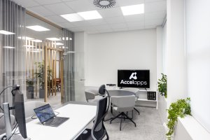 Kancelář Accelappsu v bývalém brněnském Ingstavu byla kompletně vybavena produkty LD Seating.