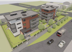 ARCHCON atelier, Pasivní bytové domy na Bílé Hoře - vizualizace