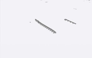 Model Mosty 3D - výřez okna ze 3D/BIM nástroje