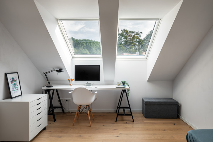 "Dům propojen se zelení" na Praze 9 od studia Iveta Langerová architekti