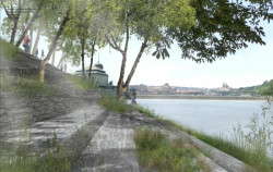 Z Manuálu vize ostrova Štvanice od ateliéru RKAW