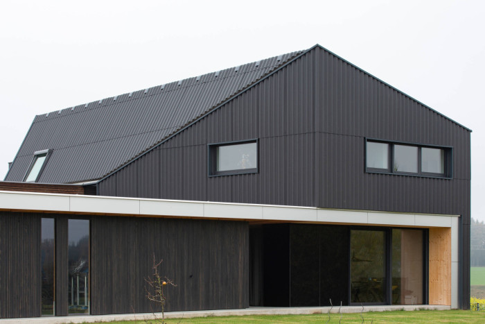 Vlnitá střešní krytina Swisspearl