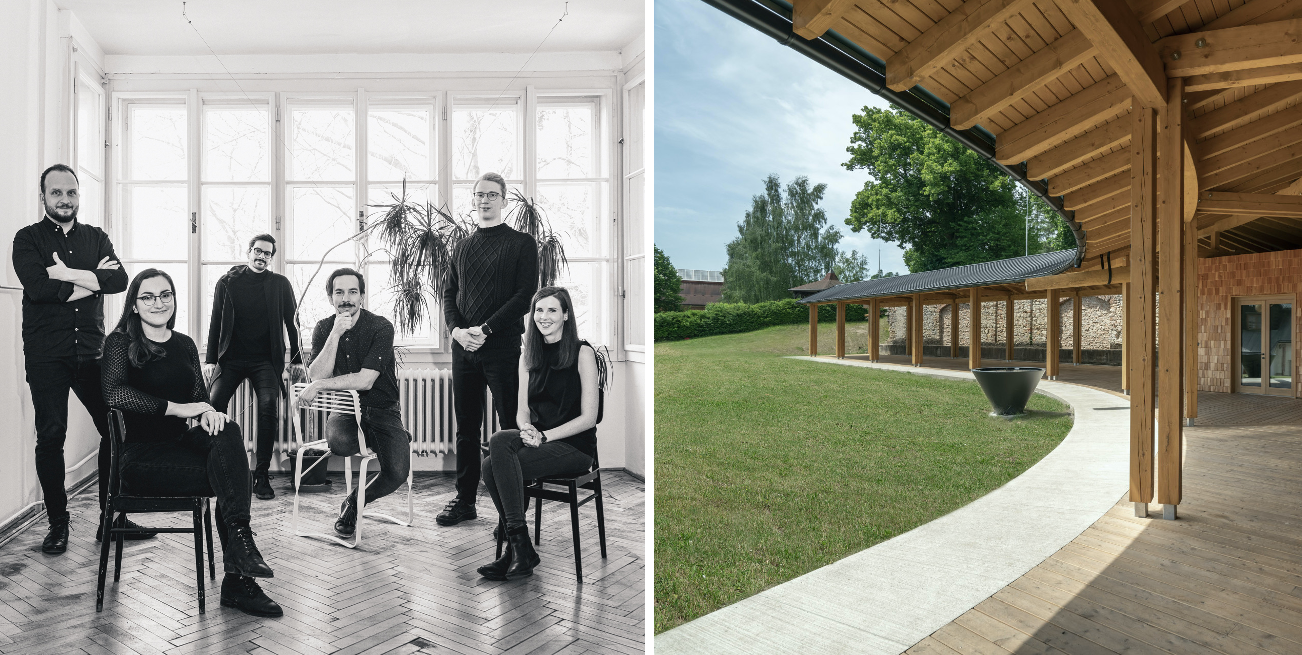 Architekt Jan Vojtíšek detailně představuje návrh farního centra v Lidečku