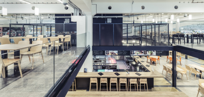 Restaurace Globus v Praze od edit! architects