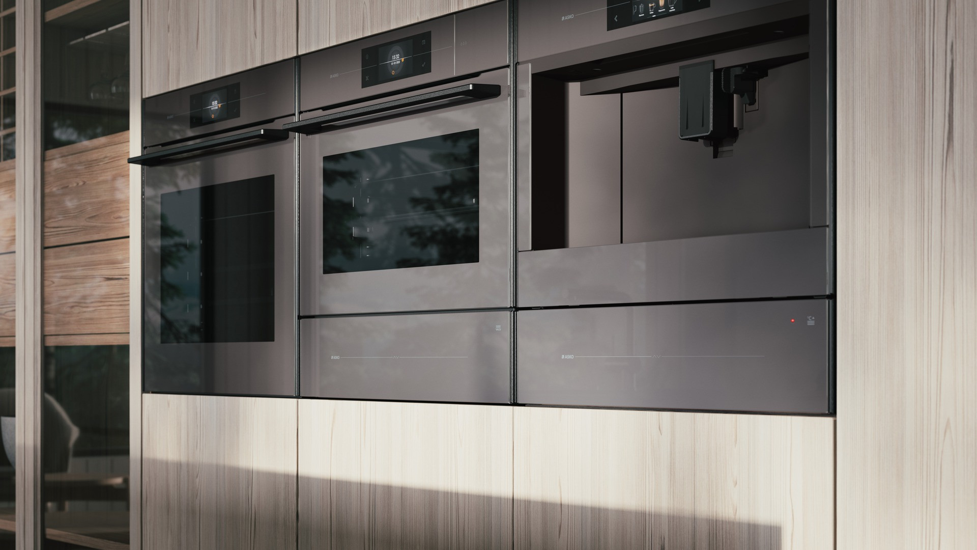 Multifunkční zásuvky ASKO jsou kompatibilní s dalšími spotřebiči ASKO.