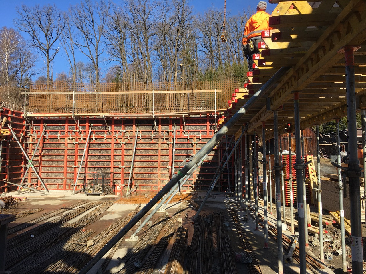 Využití bednění PERI 