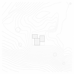 Rodinnů dům Hatley v kanadské provincii Québec, Pelletier de Fontenay + François Abbott, situace