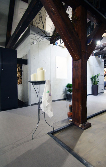 Olga Pokorná, podkrovní byt v Konviktské ulici v Praze - foto