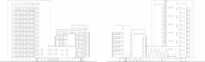 Polyfunkční soubor Seberíniho, PMArchitekti - POHLEDY