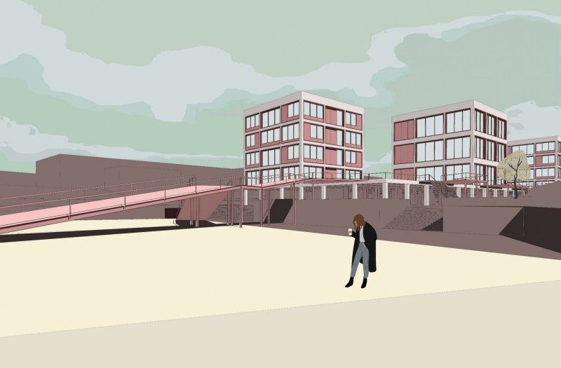 Park & Ride, Michaela Černá. Zdroj: FA ČVUT 