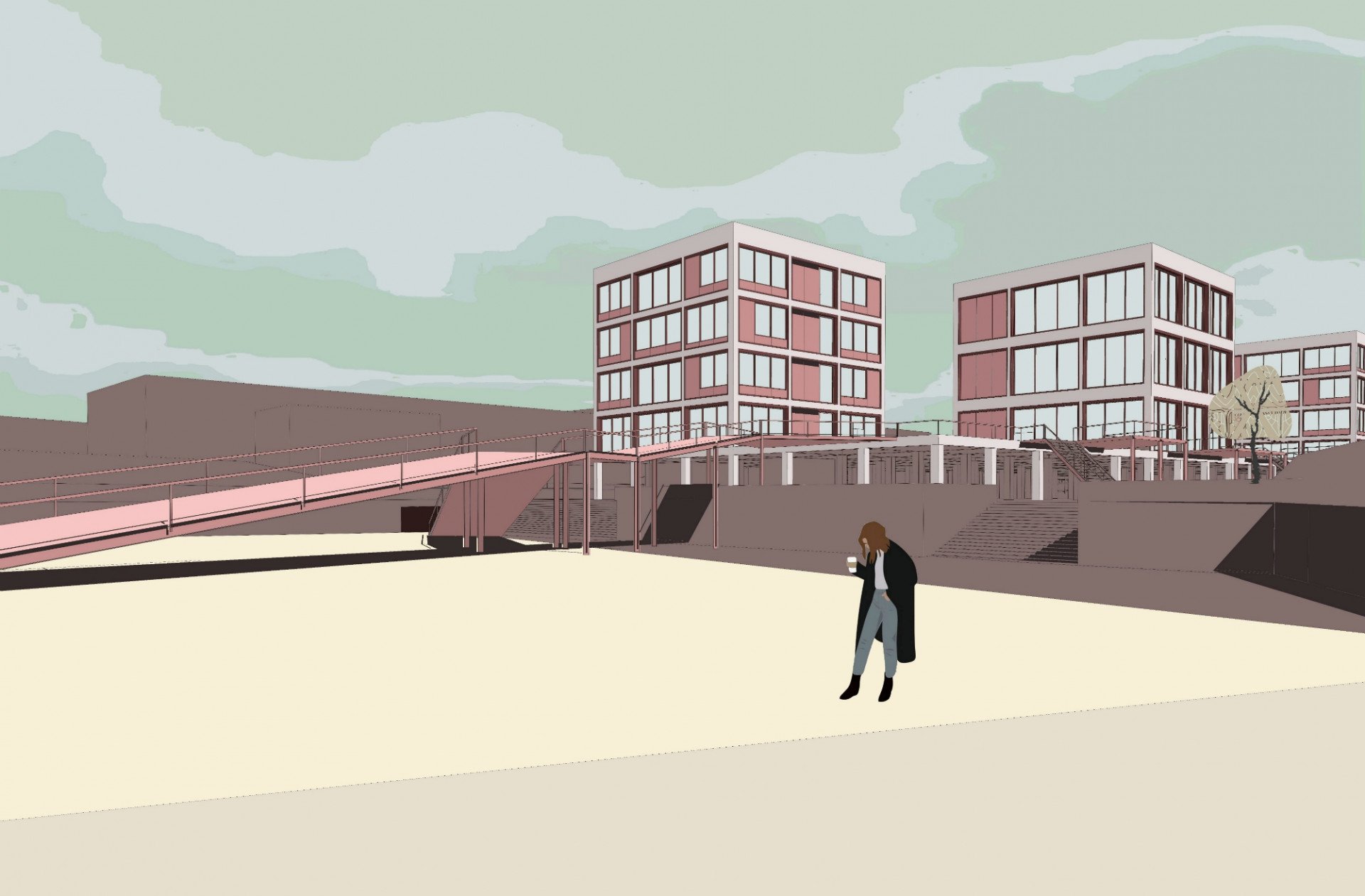 Park &amp; Ride, Michaela Černá. Zdroj: FA ČVUT&nbsp;
