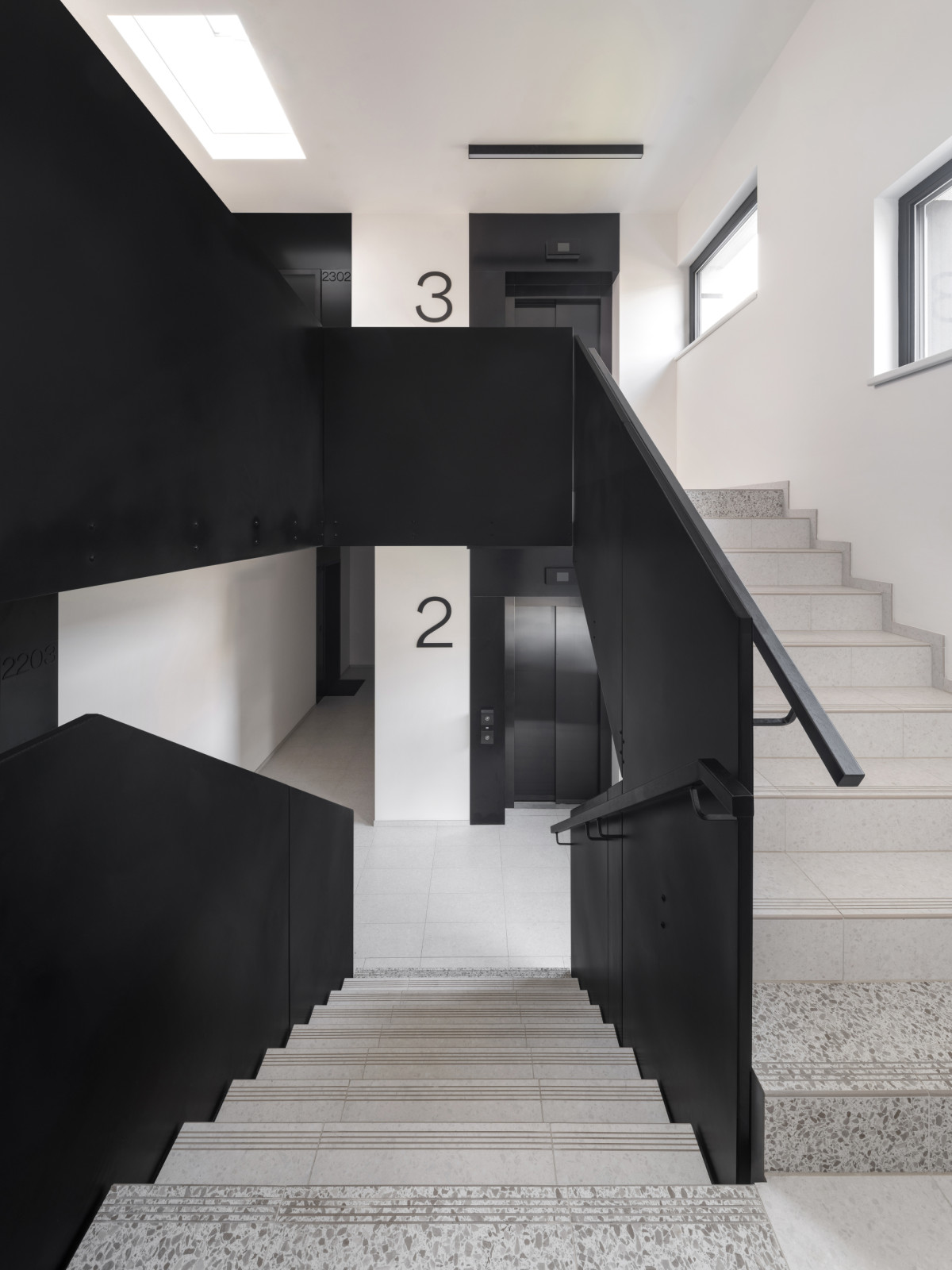 Rezidence Bella Vista v pražské Troji od studia SYNC Architecture.