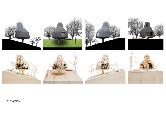 ŠÉPKA ARCHITEKTI, Dům v sadu, pohledy – foto