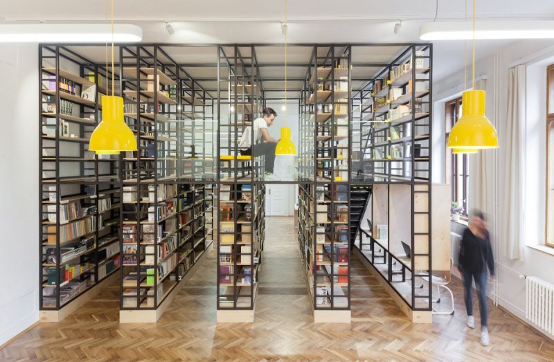Knihovna pro gymnázium Třeboň, Ateliér 111 architekti