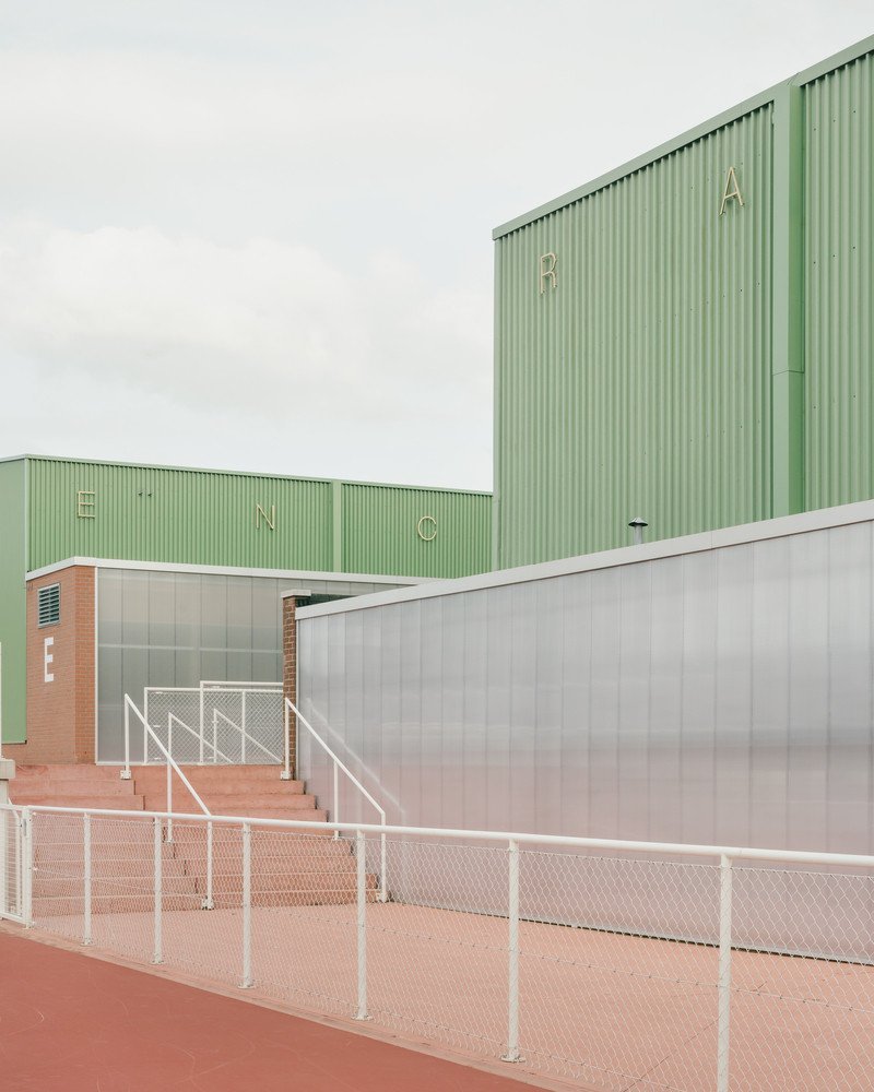 Sportovní areál od Label architecture v Belgii