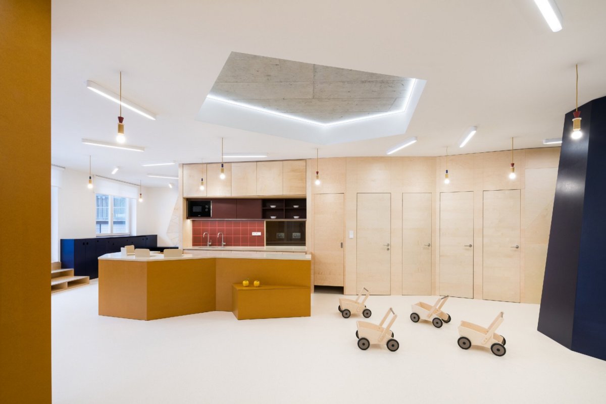 Rekonstrukce mezinárodních jeslí Malvína, No Architects / Jakub Filip Novák, Daniela Baráčková