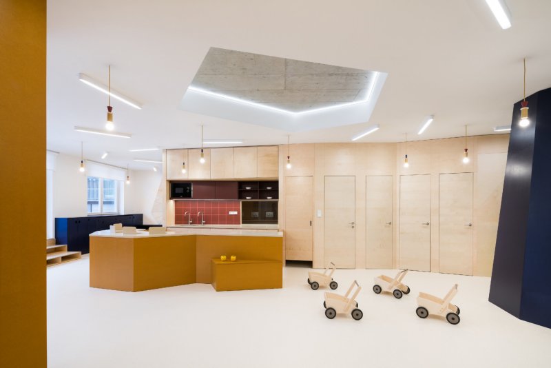 Rekonstrukce mezinárodních jeslí Malvína, No Architects / Jakub Filip Novák, Daniela Baráčková
