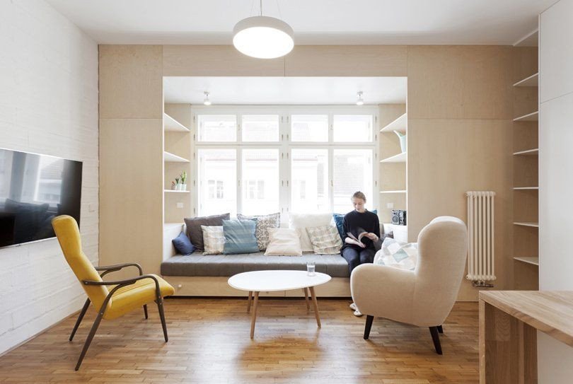 Byt pro Přemka, Ateliér 111 architekti,