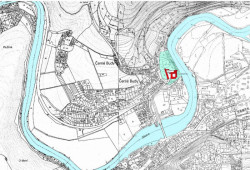 Obnova areálu Sázavského kláštera, Studio acht, mapa