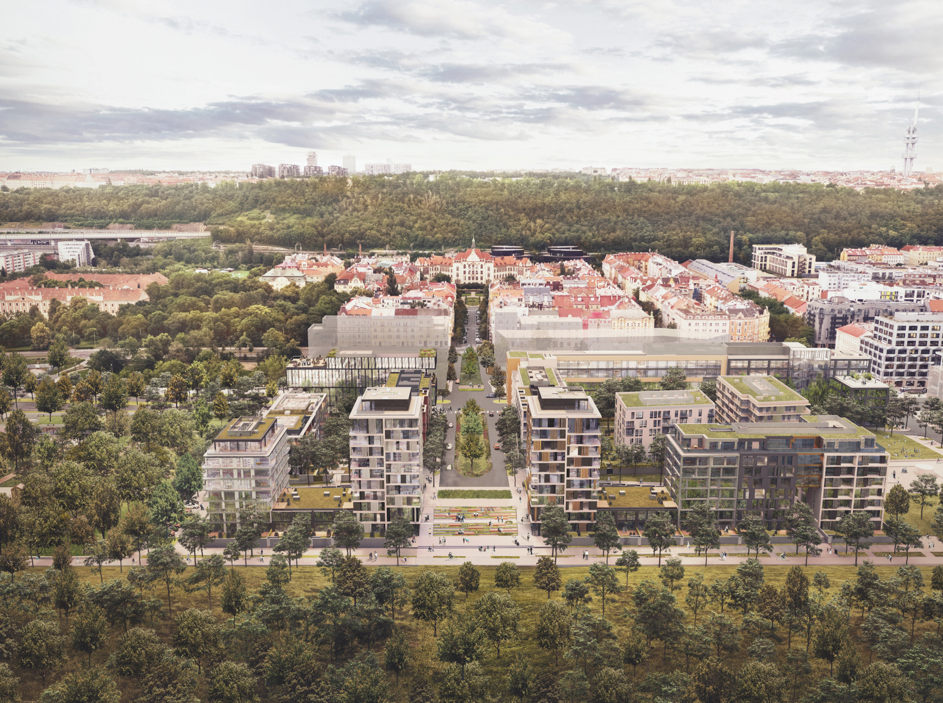 Sekyra Group postaví na Rohanském ostrově novou čtvrť Rohan City