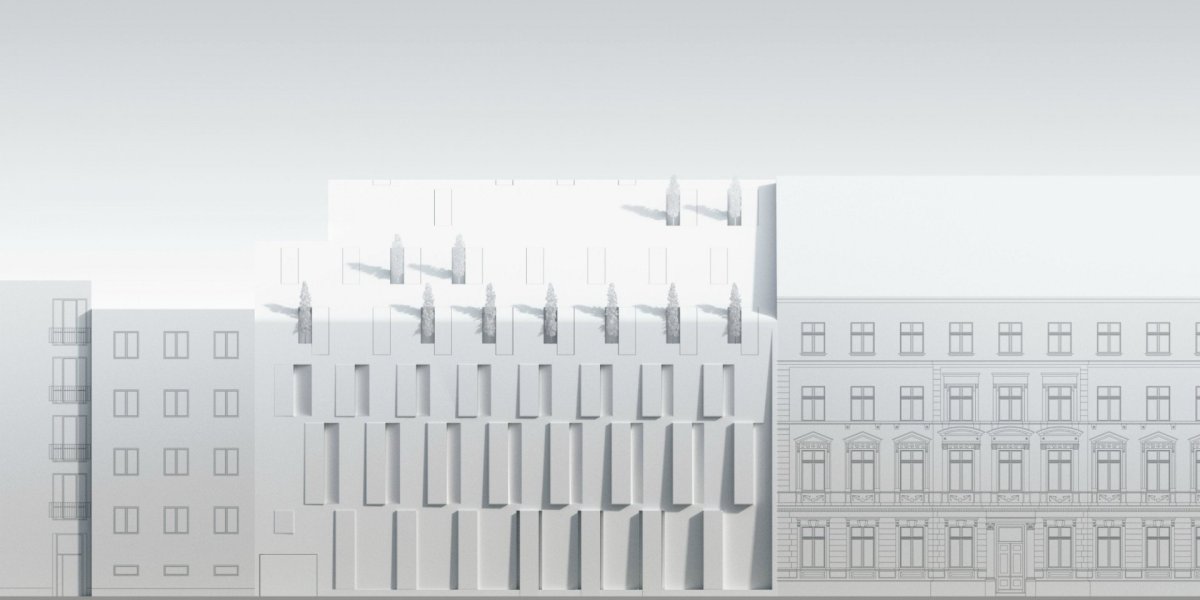 Polyfunkčná budova Konventná, Architekti A B.K.P.Š., vizualizace