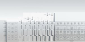 Polyfunkčná budova Konventná, Architekti A B.K.P.Š., vizualizace