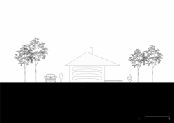 JRKVC, VOJ / Dom pri jazere, pohled severozápadní – foto