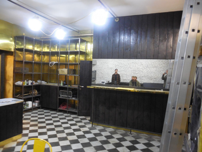 Bistro a rotisserie Kro Kitchen, původní stav, NEUHÄUSL HUNAL.