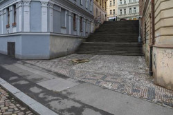 Žižkovské schody, ilustrační fotografie.