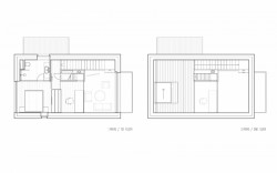 Rodinný dům Krásná, BARAAK Architekti / Barbora Kopečná, půdorys