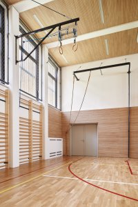 Studio Arch.Design realizovalo novou sportovní halu základní školy v pražských Letňanech