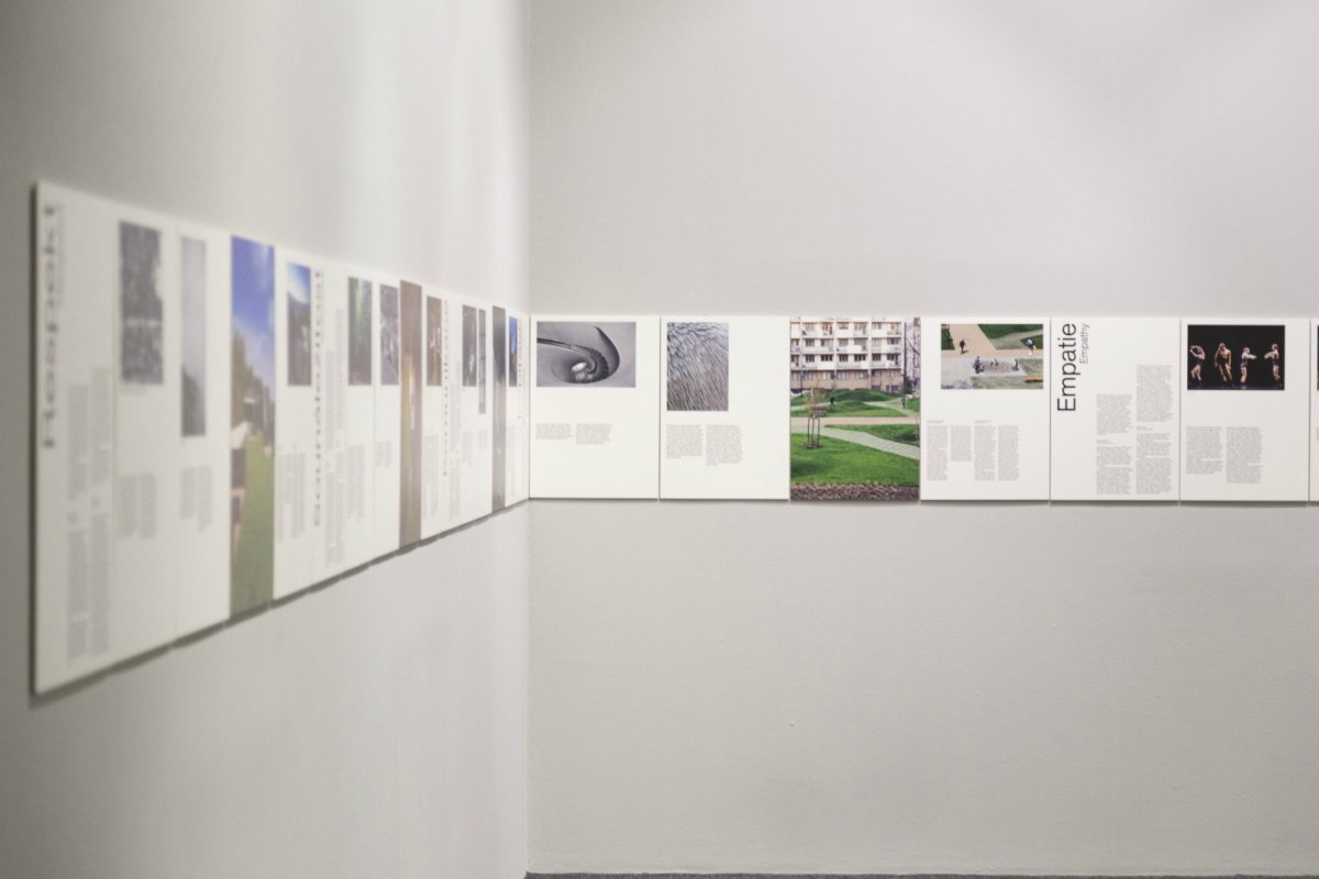 Výstava Architektura reciprocity, Pavla Melková, Miroslav Cikán.
