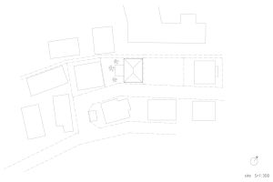 Tetsuo Yamaji Architects, Module Grid House, situace – foto