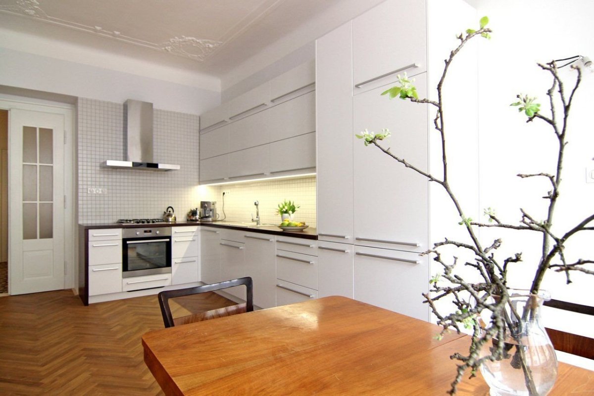 studio29, Interiér bytu na Letné – foto