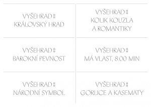 Nová vizuální identita Vyšehradu, Jan Matoušek a Miroko Maroko.