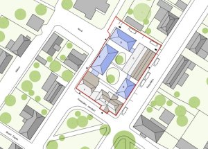 Sídlo firmy Lasvit, ov – a, ov architekti, situace