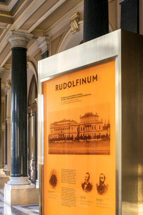 Interiéry předsálí České filharmonie v Rudolfinu, Lenka Míková architekti / Lenka Míková