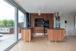 Interiér podle návrhu architekta Ondřeje Homy