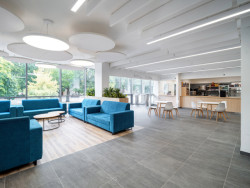 Moderní zázemí s občerstvením