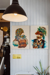 Jarmila Mitríková & Dávid Demjanovič, kavárna Tvoje máma