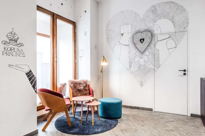 Prodejna pralinek v Příbrami, Michael Karnet