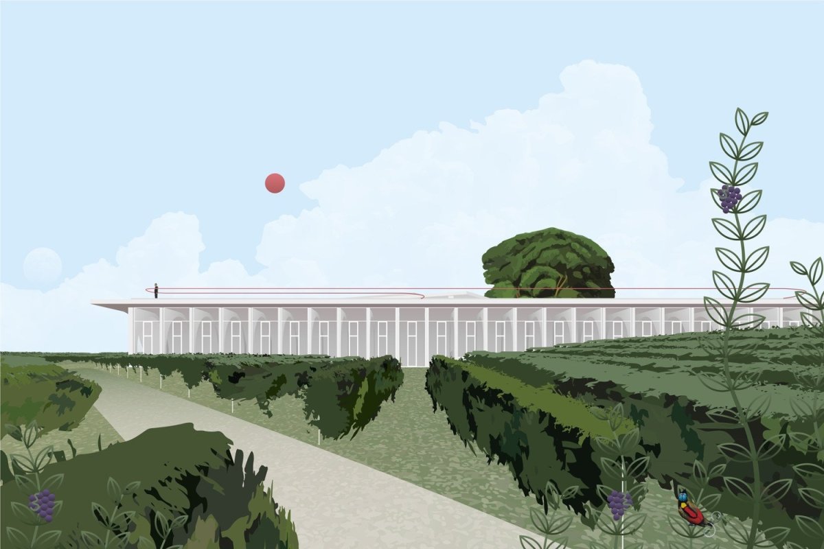 Vinařství Lahofer, ilustrace, Chybik+Kristof