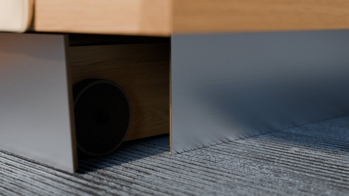 Úložné prostory - šuplík u postele Cascade od Javoriny