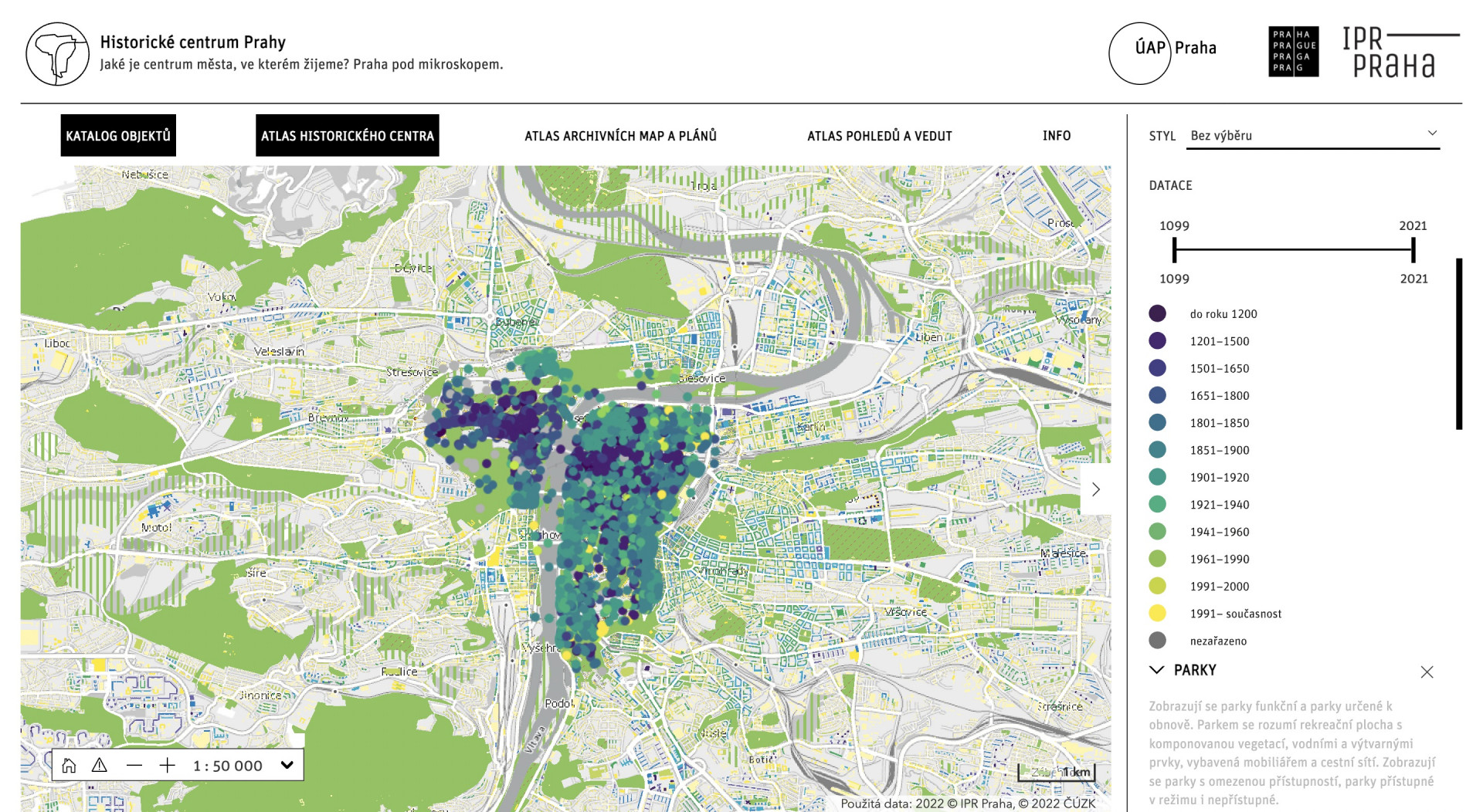 IPR spouští novou aplikaci o Pražské památkové rezervaci
