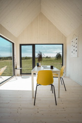 Tři typy prefabrikovaných kabin pro práci i relaxaci od společnosti My Cabin