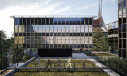 Úpravy veřejného veřejného prostoru areálu Emauzy